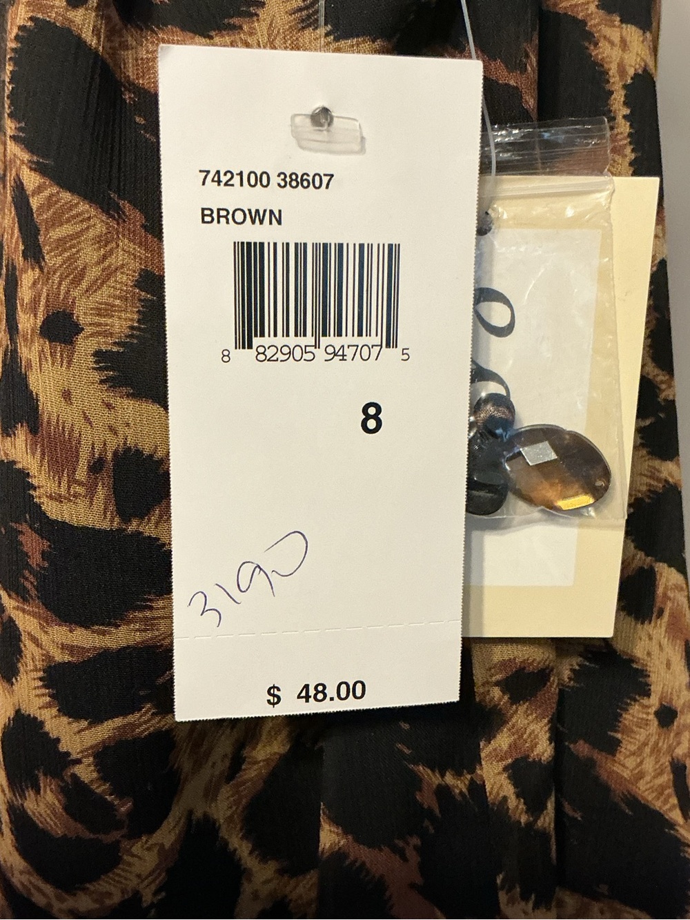 ECI Leopard Print Top - Picture 10 of 10